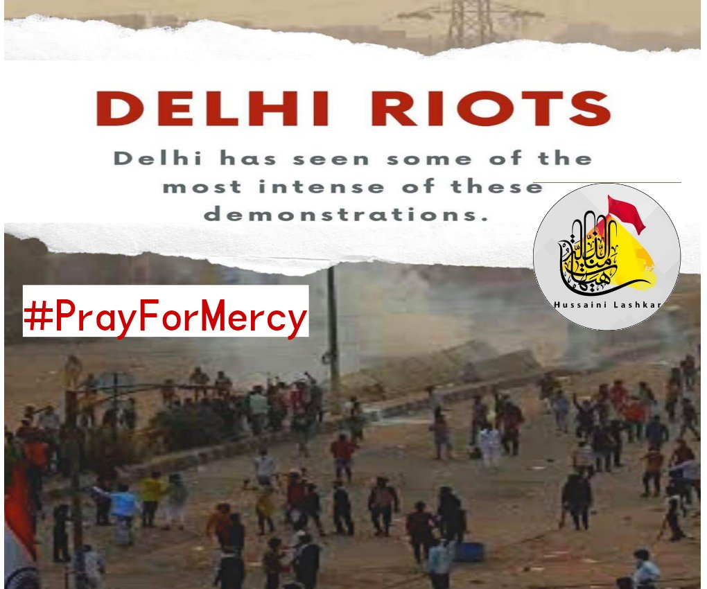 malikmusharaf12's tweet image. May God Protect the Muslims of Delhi in these testing times and Helps them to get rid of their current situation..🙏🙏
#PrayforMercy