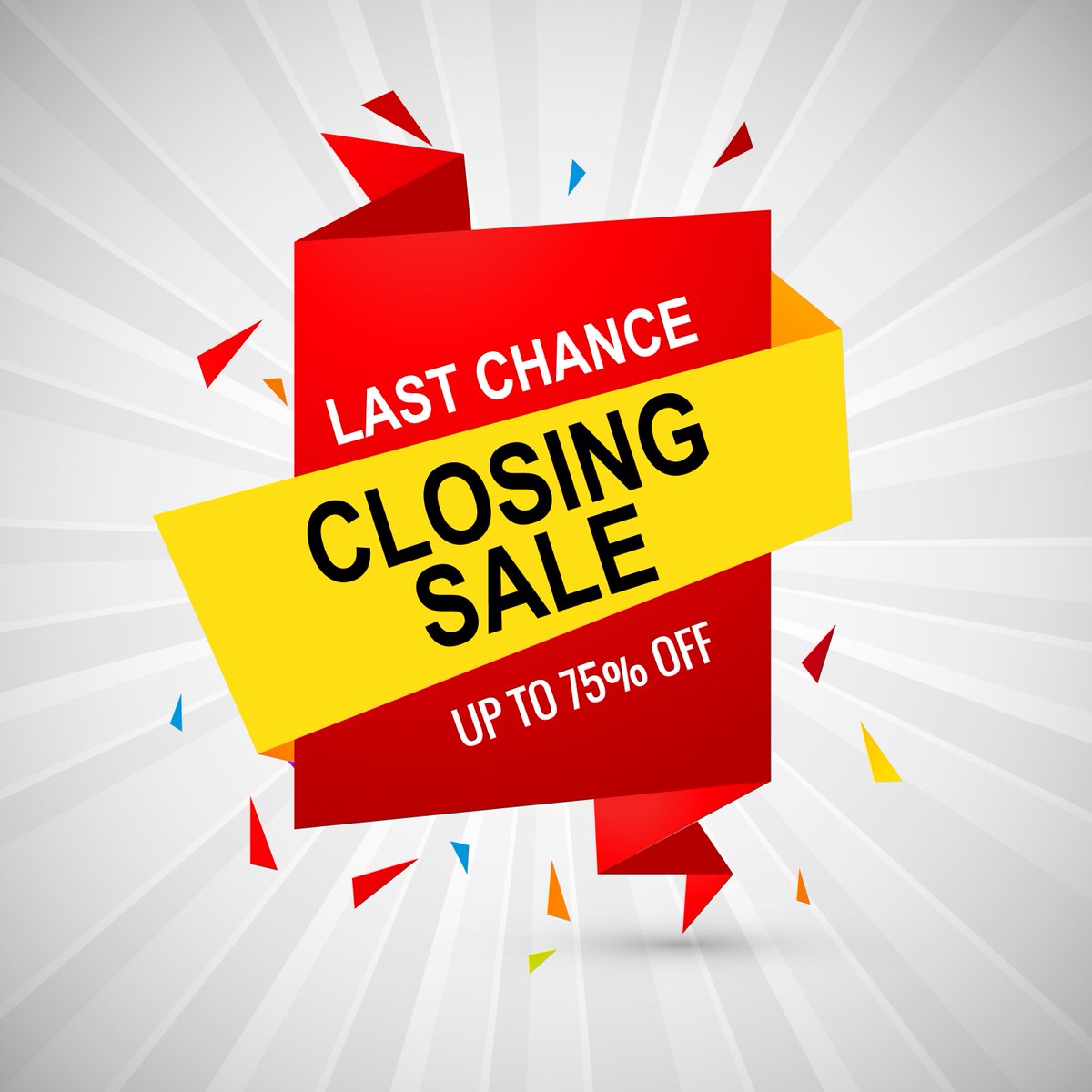 Tomorrow is our final day open, make sure to come say goodbye and seize your final chance to grab a bargain before 5:30PM! ALL OUR STOCK MUST GO!  🛒🏃

#Closingdown #HullBusiness