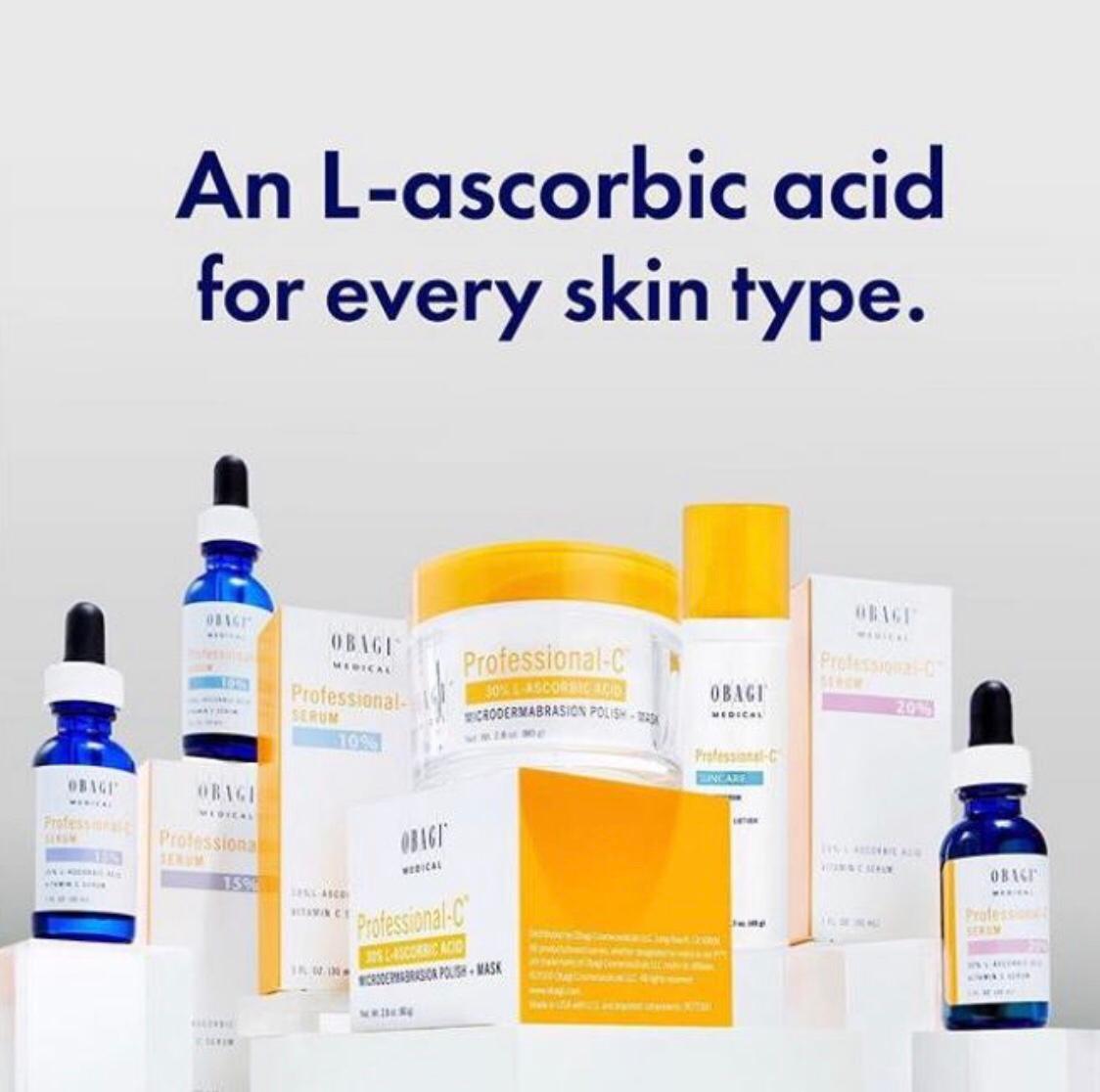 Looking to leave your skin looking brighter and more radiant? Get your hands on the Professional-C range from Obagi.

Say goodbye to dry skin today with the Pro C Serum, available in 10%, 15% and 20%.

Shop here 👄 bit.ly/39LaGuv