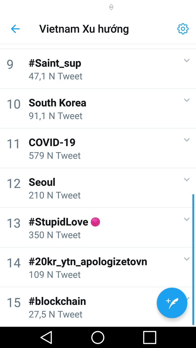 kun_gome's tweet photo. Máy tôi bị sao ấy mọi người,tự dưng hashtag nó tụt hạng.
#20Kr_YTN_ApologizetoVietNam 
@YTN24 https://t.co/Qdp2OGvFuw