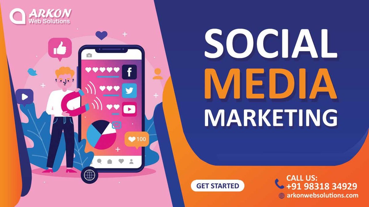 ArkonWeb's tweet photo. Social Media Marketing is the latest and most lucrative way to get your business to reach new heights. It accelerates business growth. 

Website: https://t.co/9lG3xoP9vJ
Contact : +91 98318 34929

#socialmedia #marketing #sem #arkonwebsolutions #arkonwebsolutionsoffers https://t.co/VUHgK5ietd