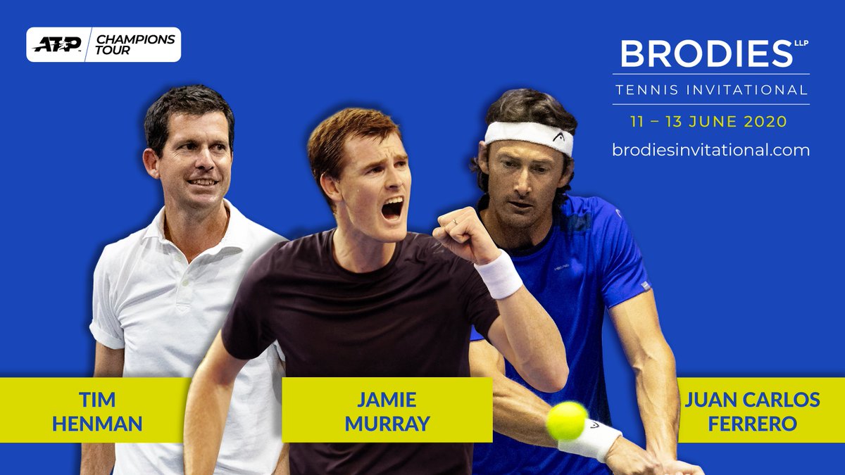 BrodiesLLP's tweet photo. See @jamie_murray play in #Scotland this summer at the Brodies Invitational, Scotland's premier indoor #tennis event. Get your tickets at https://t.co/6OflHVzCkO #BTI20 #Edinburgh #atpchampionstour https://t.co/MOldlJenlC