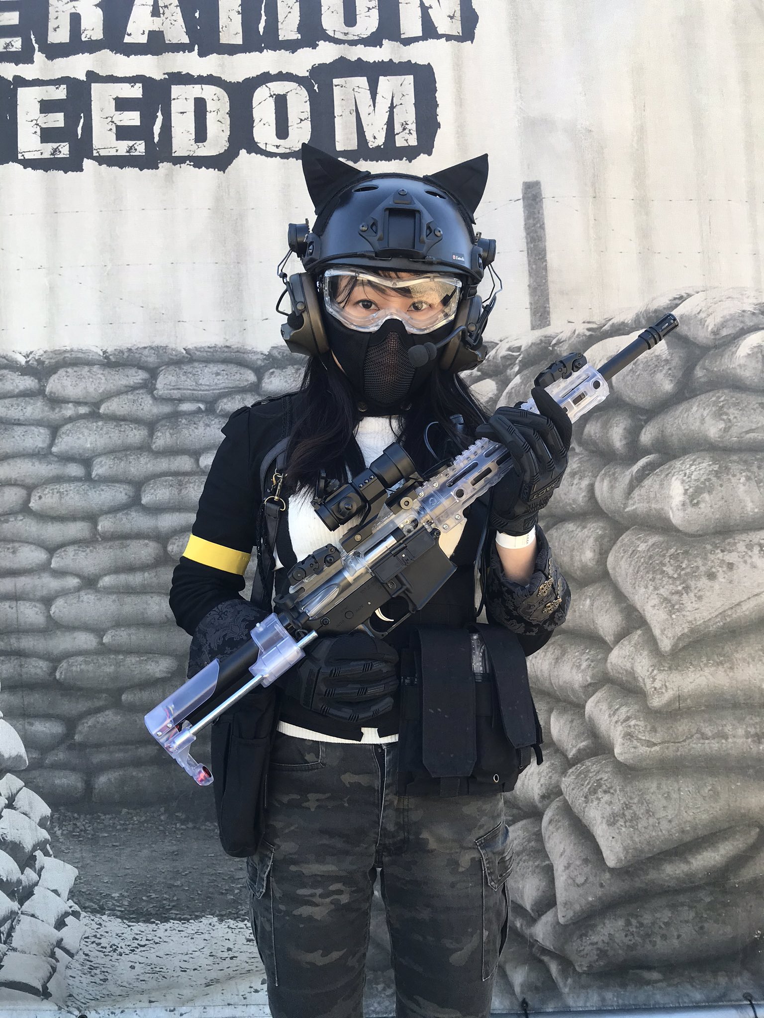 夏乃ねこ 透明好き コルセットリグは スタイルを良く見せてくれるうえに おしゃれコーデの幅を広げてくれる素敵アイテム サバゲー女子の装備紹介 T Co Uogfgosv6y Twitter