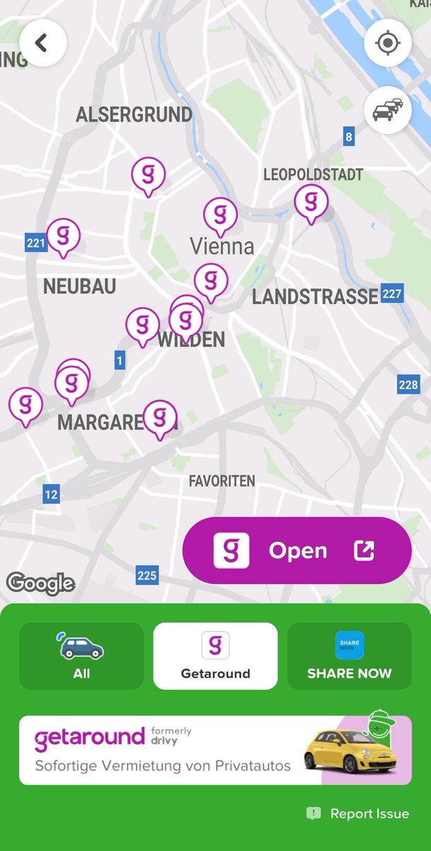 Getaround Österreich tweet media