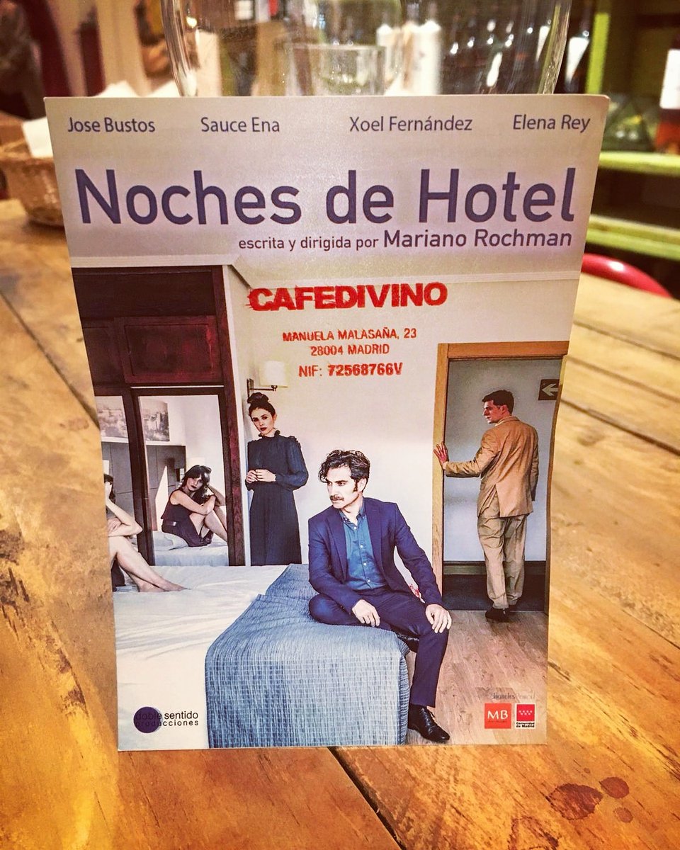 Doble Sentido Producciones 🎭 (@doblesentidopro) on Twitter photo ¡EXTRA, EXTRA!: SORTEO especial para #nochesdehotelteatro 🎉Cuéntanos en comentarios una anécdota divertida que te haya sucedido en una habitación de hotel y síguenos en redes 👌 + Info para participar: facebook.com/doblesentidopr… ¡Os esperamos en <a href="/TeatrosLuchana/">Teatros Luchana</a> & <a href="/cafe_di_vino/">Café DiVino</a>! 😉 ¡EXTRA, EXTRA!: SORTEO especial para #nochesdehotelteatro 🎉Cuéntanos en comentarios una anécdota divertida que te haya sucedido en una habitación de hotel y síguenos en redes 👌 + Info para participar: facebook.com/doblesentidopr… ¡Os esperamos en <a href="/TeatrosLuchana/">Teatros Luchana</a> & <a href="/cafe_di_vino/">Café DiVino</a>! 😉