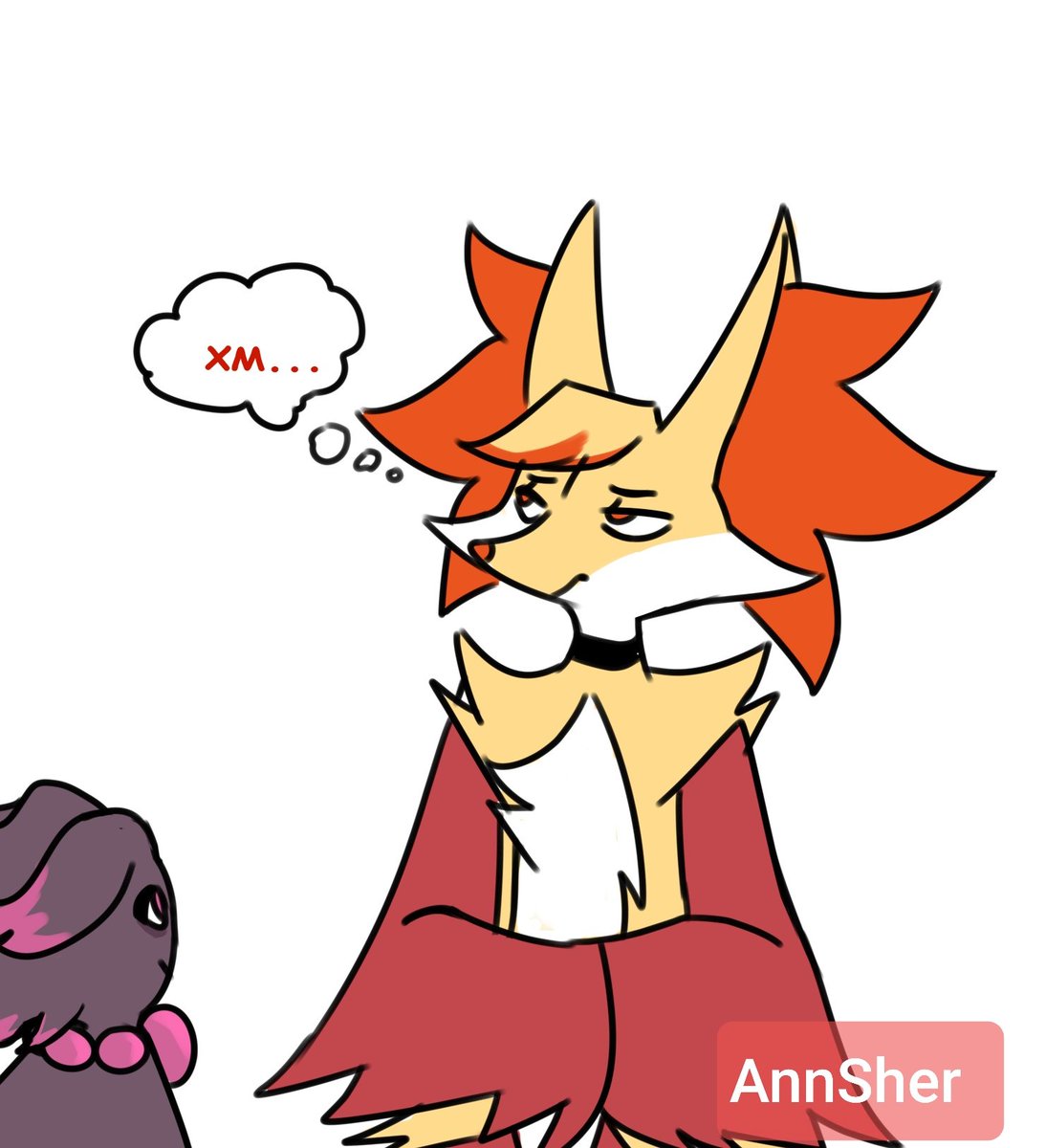AnnSher6's tweet photo. attract doesn't effect on Blaze 
#pokemon #fenniken #delphox #missdreavus #braixen https://t.co/LlwhCtINK9