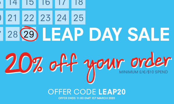 Celebrate an EXTRA day tomorrow with 20% off your order in our Leap Day Sale. *£/€/$10 minimum spend
myfavouritemagazines.co.uk