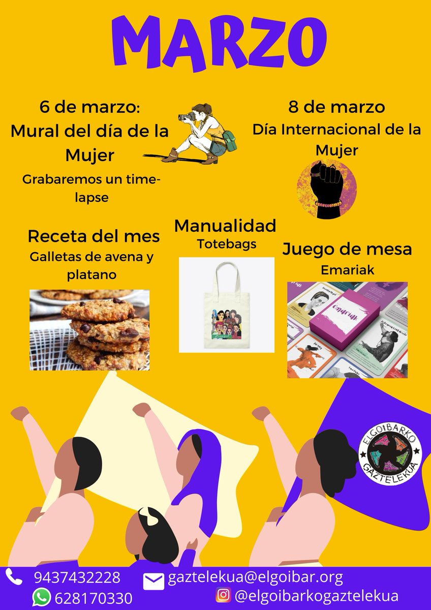 elgoigazte's tweet photo. GAZTELEKUA: MARTXOKO PROGRAMAZIOA https://t.co/As38Iwd3BE