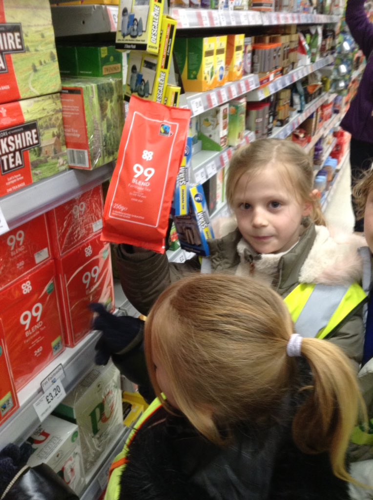 latimerprimary's tweet image. #LatimerFairTrade #ClassPK  #LatimerGeography Class PK went to Anstey Coop to learn about Fair Trade products.