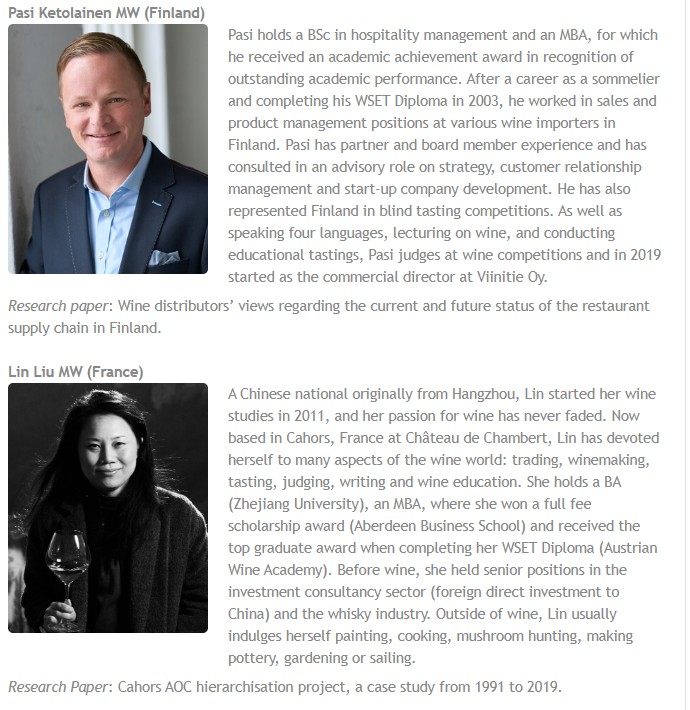 SFloirac's tweet photo. What a day! Finland 🇫🇮fifth element of Masters of Wine has just been announced!Congrats/Félicitations @PasiKetolainen 🥂 and my home province in France #Cahors also got his first MW #LinLiu  
https://t.co/XBfH8yKu0B @BF_Nordics @BF_vins @SDH_BF https://t.co/DnseuPk6OG