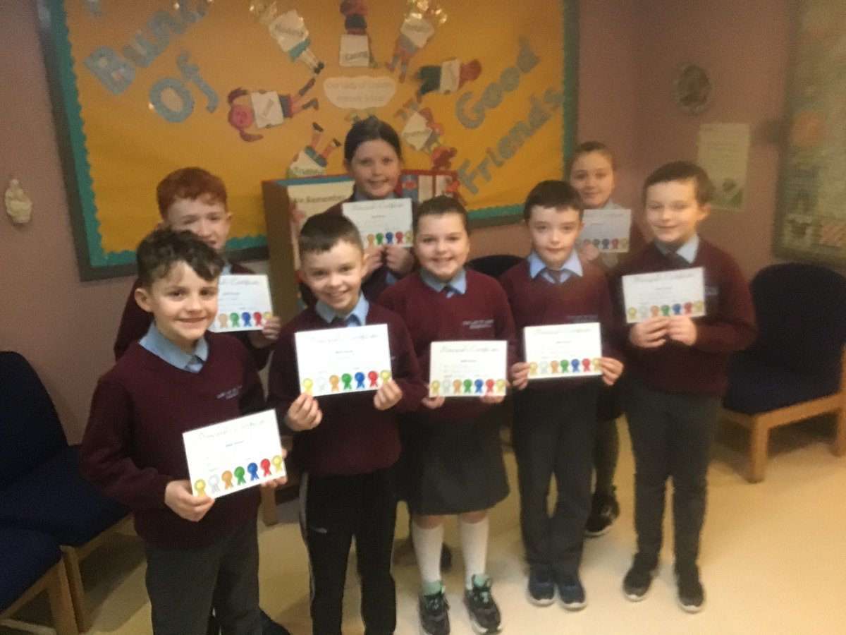 GreencastlePS's tweet photo. Congratulations to all our children who met @AccReader targets ๐๐ป
#WellDoneEveryone
#TopReading
#OurLadyOfLourdesIsThePlaceToBe https://t.co/EnZQRPgDnR