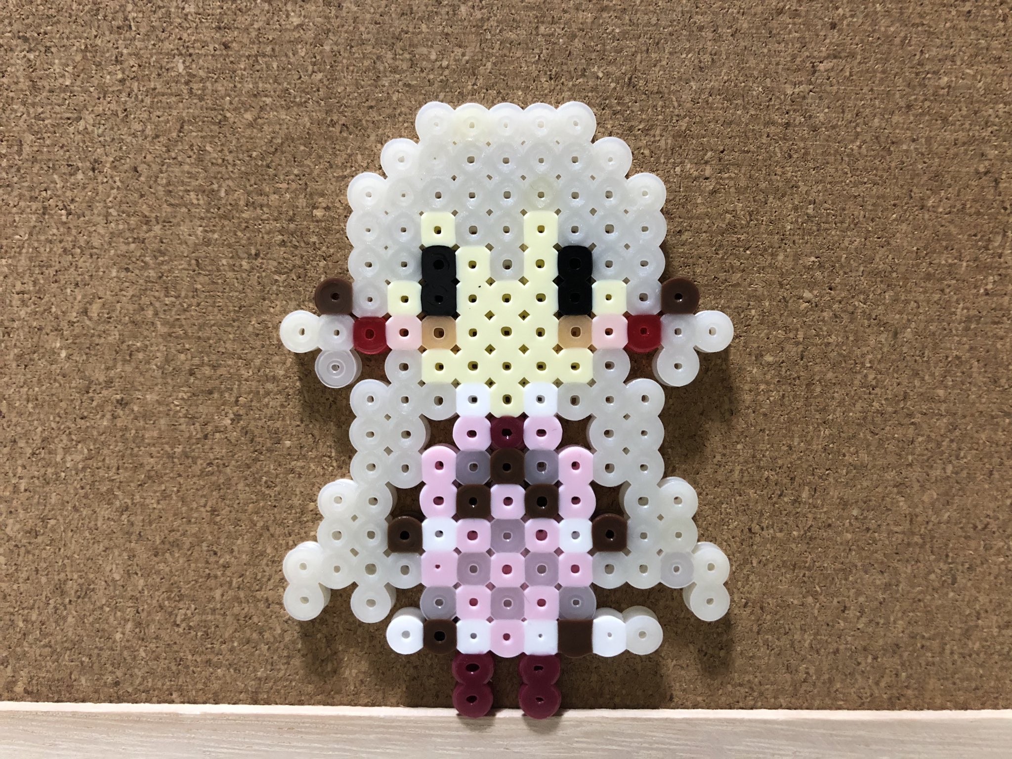 あくるぶく 百江なぎささん 私服 百江なぎさ マギレコ アイロンビーズ