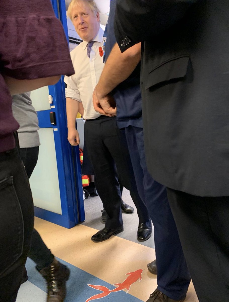 Natalie Bloomer On Twitter Just Found Out That My 7 Year Old Nephew Had To Go To A E Last Night He S Fine And Boris Johnson Turned Up On A Secret Visit To The