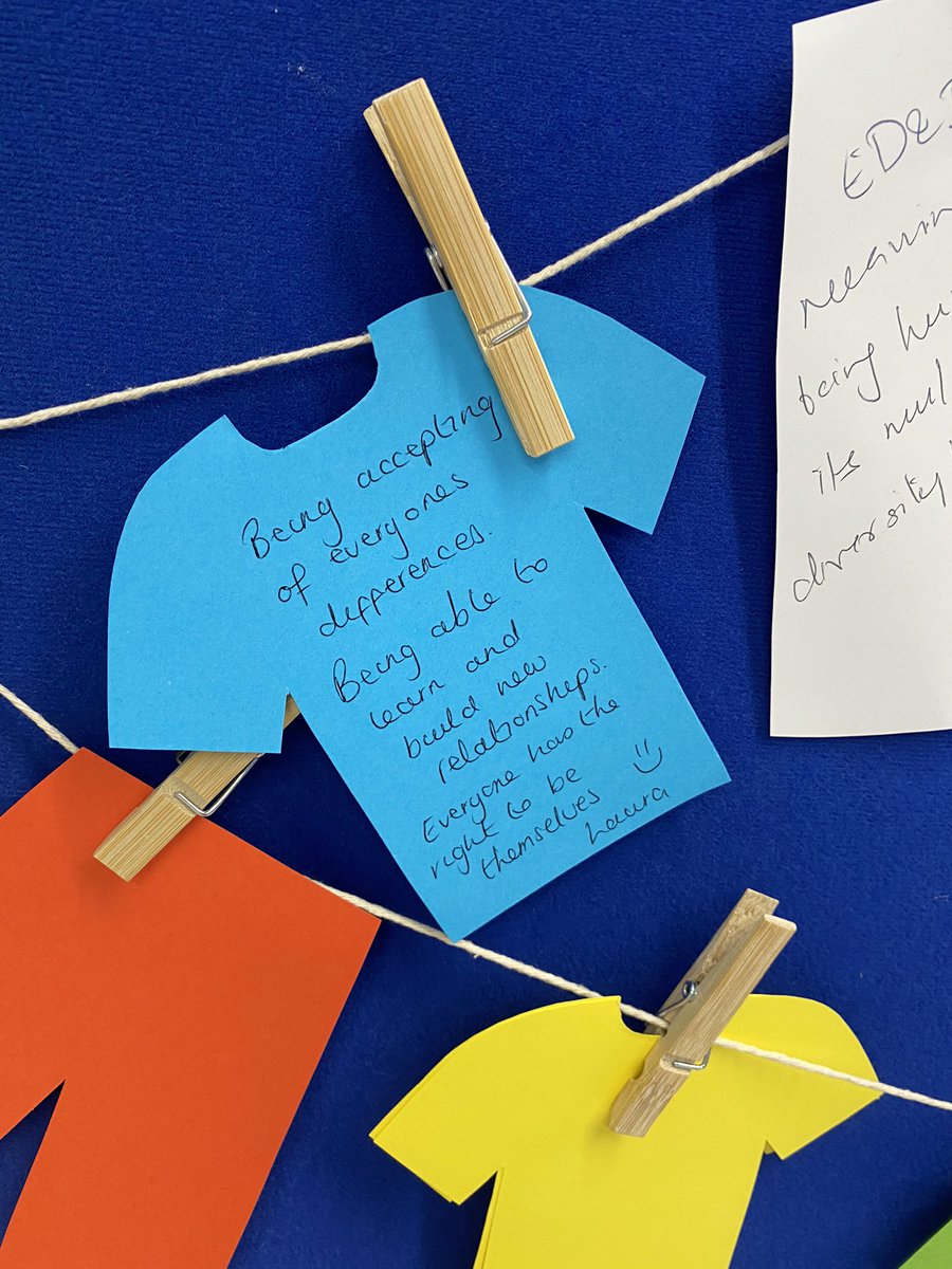 laura_teare's tweet photo. Popped to see the #walkinmyshoes exhibition and launch of the LGBT+ staff network whilst on training today. Left a little message @GMMH_NHS #everyonehastherighttobethemselves #lgbtq #equalitywins https://t.co/YDtUiBlKyu
