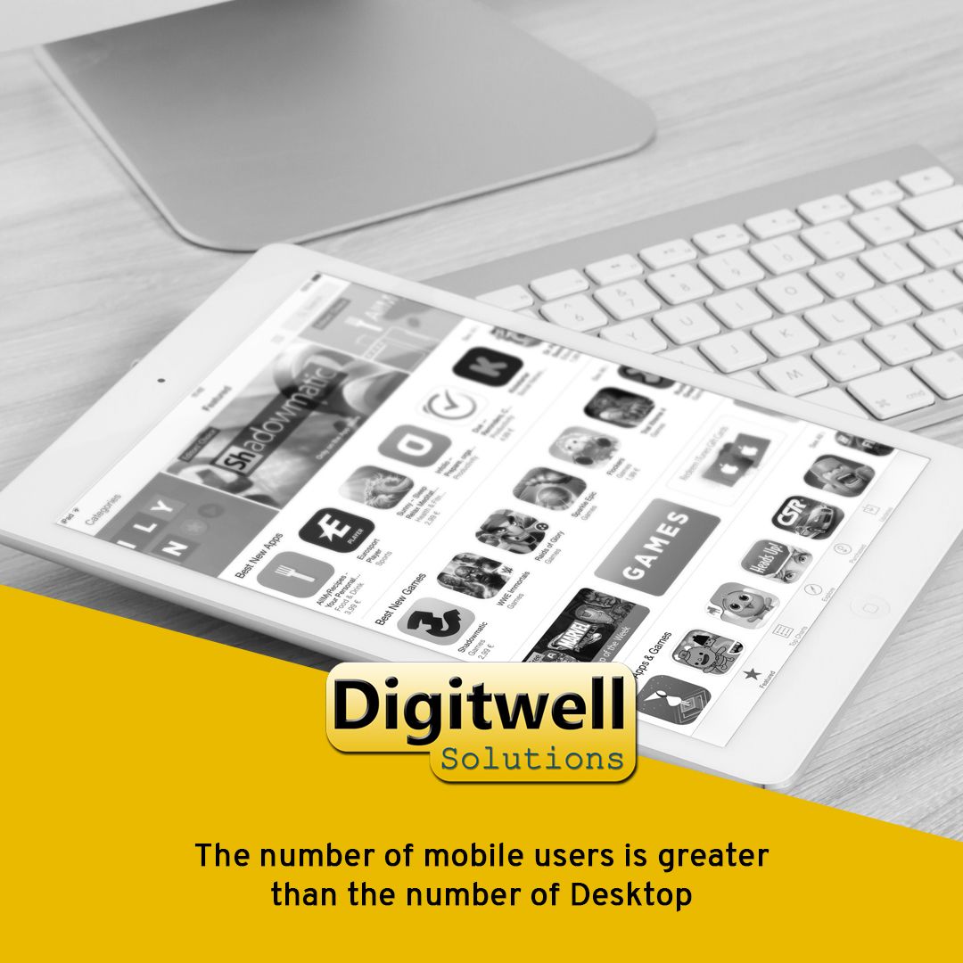 There are now more Mobile users than Desktop accessing your content.

Having a #MobileApp that can work with your website, and will allow you to retain your customer relationship your website has created.

#Mobile #Desktop #Website #Applications #CustomerRelationship
