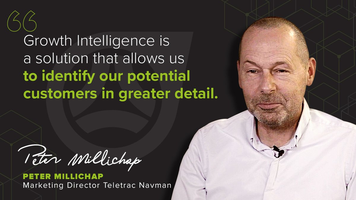 Sales and marketing leaders are tasked with growth, but finding such opportunities is often difficult if you don’t know where to look.

In the coming days, we’ll be celebrating yet another growth story. This time with Peter Millichap from Teletrac Navman Stay tuned.