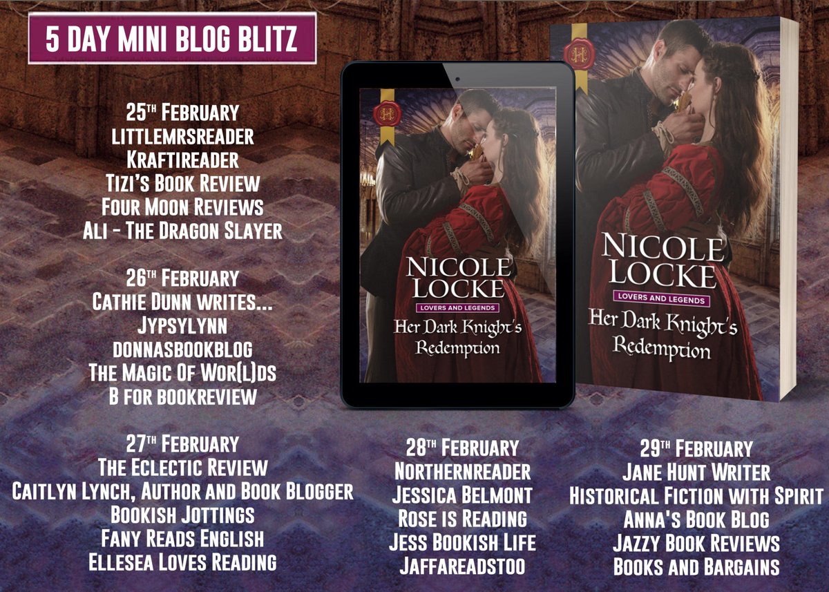 "This was a beautifully written story of two people who truly deserved to find love." says <a href="/RoseisReading1/">Rose</a> about Her Dark Knight's Redemption by <a href="/NicoleLockeNews/">Nicole Locke</a>  roseisreading.home.blog/2020/02/28/her… <a href="/HarlequinBooks/">Harlequin Books</a>