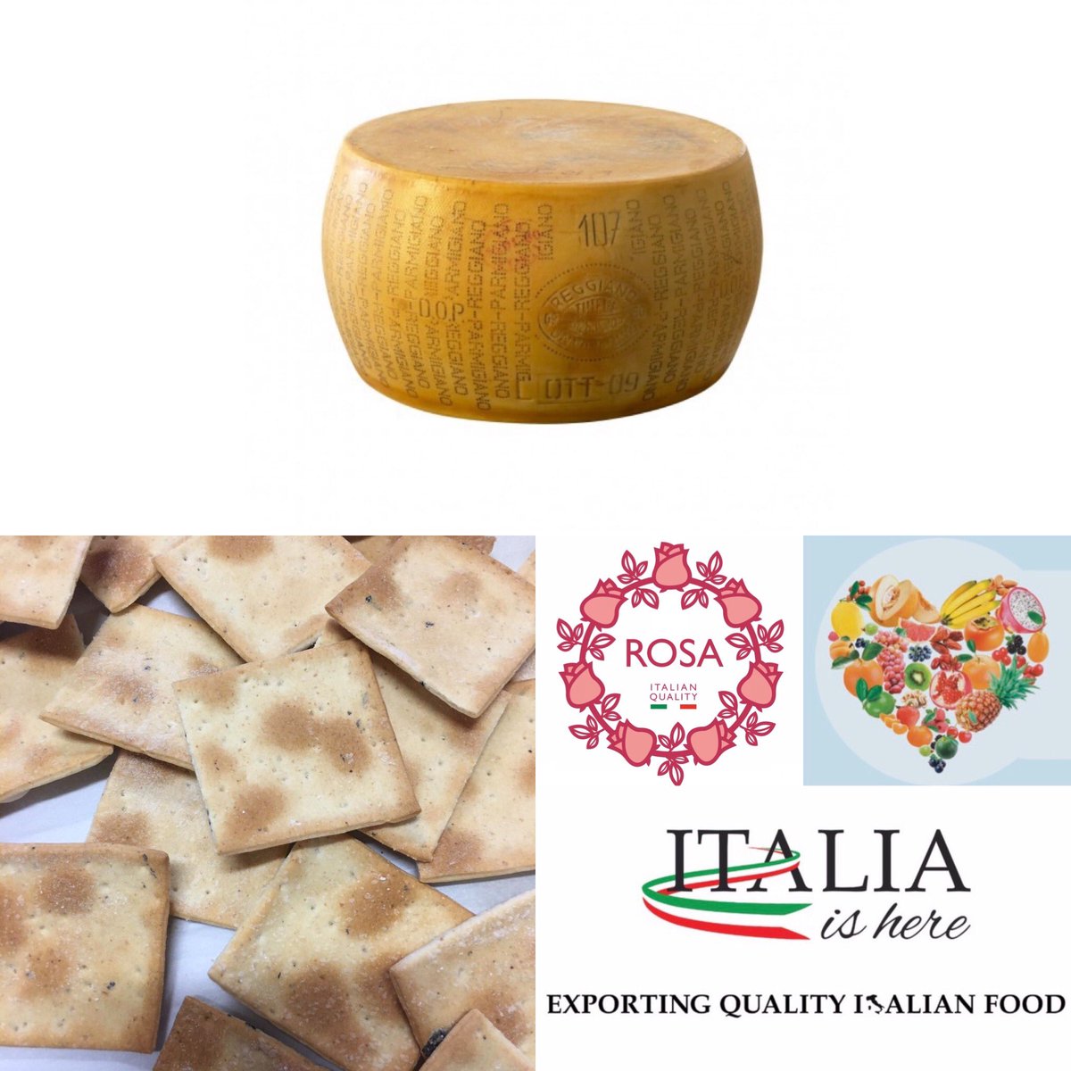 Stay tuned....www.italiaishere.com #cibo #ciboitaliano #cibosanoegustoso #Food #eccellenzeitaliane #parmigiano #ParmigianoReggiano #formaggio #crackers #novità #madeinitaly #gofurther