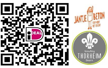 Van 2 t/m 7 maart gaan we collecteren voor #JantjeBeton in #Doorn. Wilt u ons ook steunen? Scan dan de QR-code