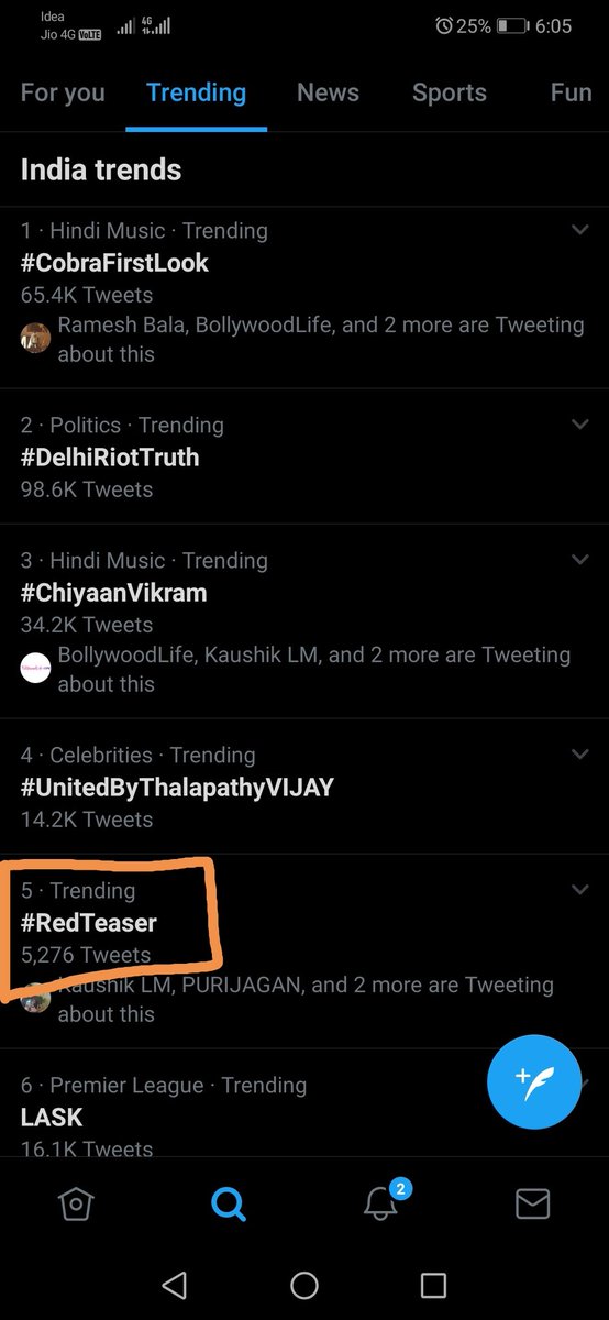 RAPOHindiFC's tweet photo. @ramsayz @SravanthiMovies @DirKishoreOffl @Malvika_Sharma_ @Actor_Amritha Now trending in INDIA AT #5 #RedTeaser #REDTheFilm #RedTeaserDay 🔥🔥🔥🔥🔥🔥🔥🔥🔥🔥🤟🤟🤟🤟🤟🤟🤟🤟🤟 https://t.co/5seOcBxOYP