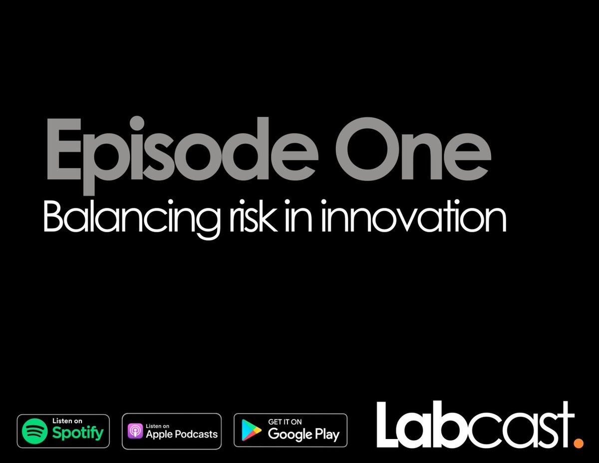 BromfordLab's tweet photo. Our debut Labcast:
How do you balance innovation and risk?
Do we look for risk in the right places?
And does anybody dream of being a risk professional as a child?
https://t.co/Q0cN723hS8 https://t.co/rKAzxcrH7q