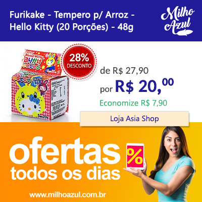 Milho_Azul's tweet photo. Furikake - Tempero p/ Arroz - Hello Kitty (20 Porções) - 48g
de R$ 27,90 por R$ 20,00
Economize R$ 7,90 (28% de desconto)
Vendido por Asia Shop
https://t.co/imsYvnOEHN https://t.co/ANLpE1EB0q