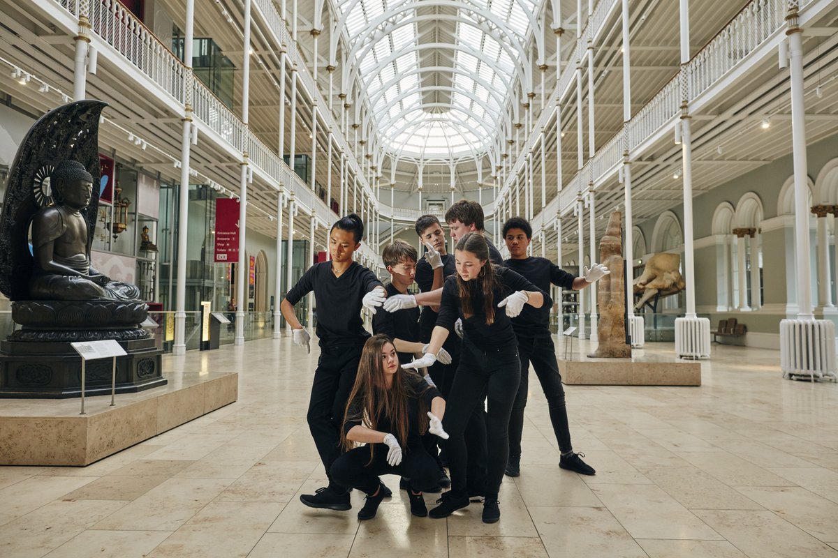 NTSonline's tweet photo. We are also thrilled to be on the front cover of the Culture Strategy for Scotland featuring young performers in Chronicles, presented @NtlMuseumsScot as part of #NTSFutureproof with @Project_X_Dance for @YOYP2018
📷 PeterDibdin https://t.co/cVvoH4Resn