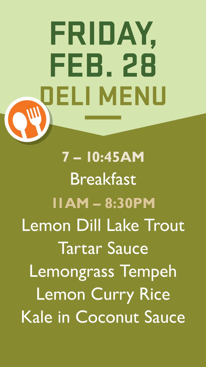 Let us cook for you!