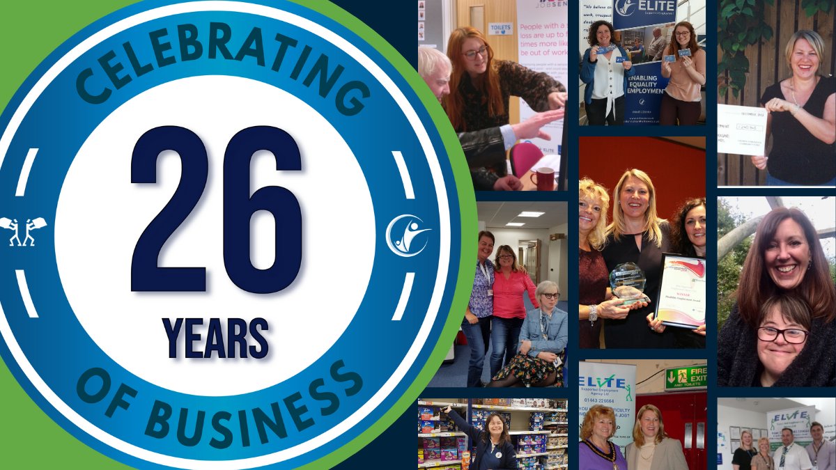 eliteseauk's tweet photo. Today we're celebrating our 26TH YEAR IN BUSINESS! 🎉

A massive thanks to all the staff, volunteers &amp; trustees that have helped us change the quality of life for thousands of people over the years 👏 https://t.co/EdeDWiutC6