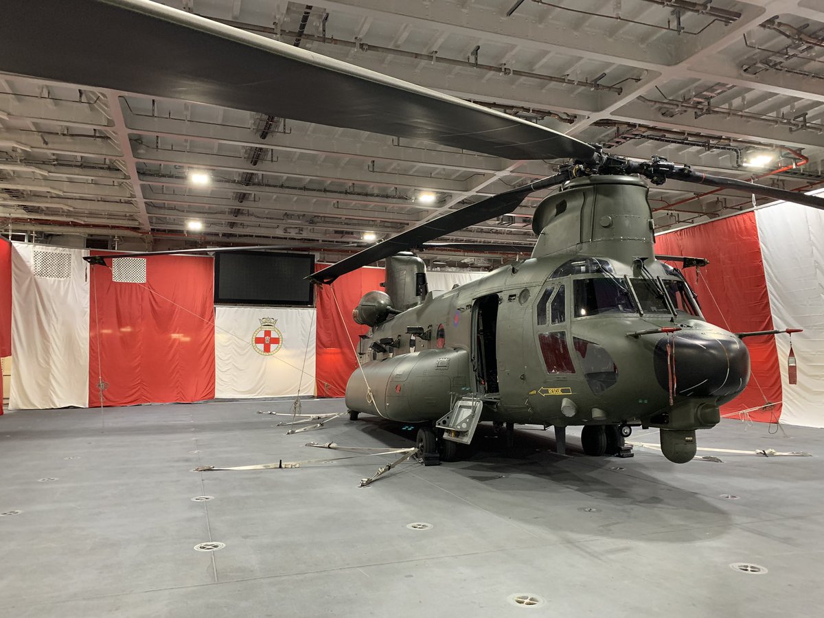 27 Squadron (@27_sqn) on Twitter photo Yesterday <a href="/27_Sqn/">27 Squadron</a> were delighted to complete the first Chinook landing and embarkation on <a href="/HMSPWLS/">HMS Prince of Wales</a> , our affiliated ship, making us the first front line RAF unit to embark in both carriers. If you are visiting Liverpool over the next few days come and say hello! Yesterday <a href="/27_Sqn/">27 Squadron</a> were delighted to complete the first Chinook landing and embarkation on <a href="/HMSPWLS/">HMS Prince of Wales</a> , our affiliated ship, making us the first front line RAF unit to embark in both carriers. If you are visiting Liverpool over the next few days come and say hello!
