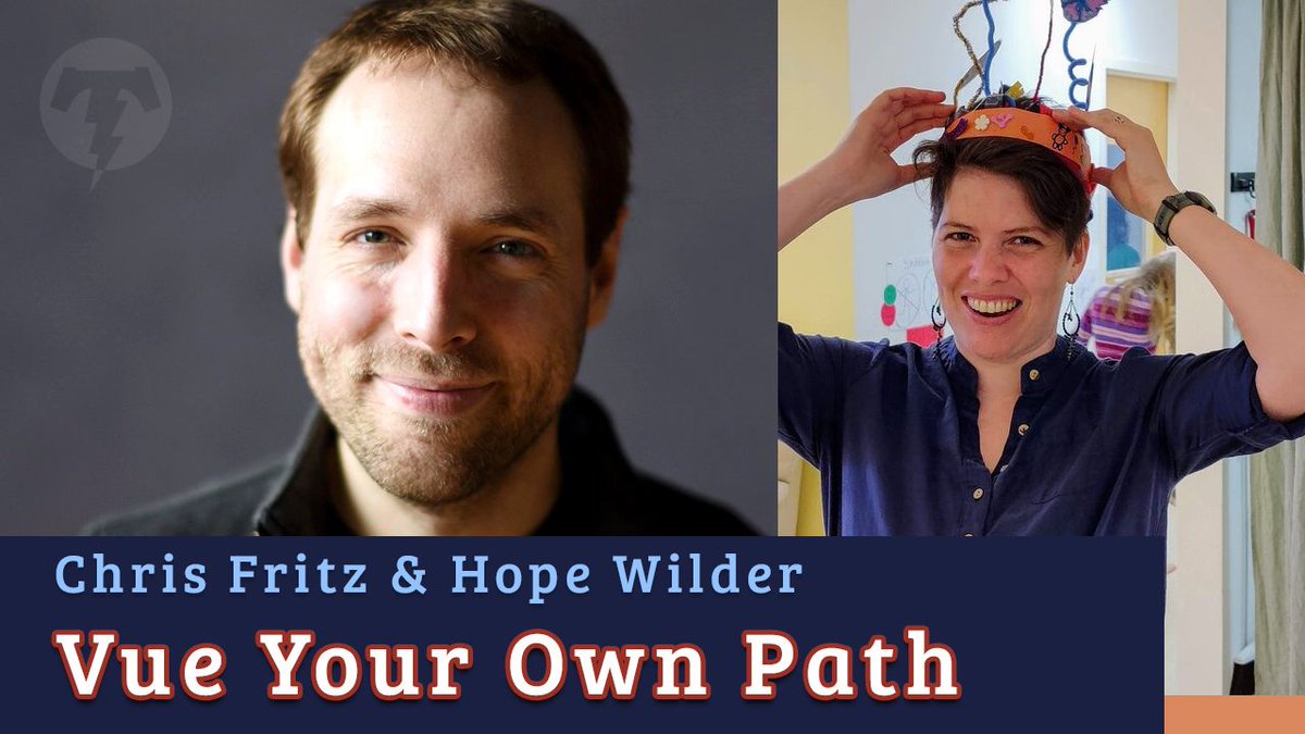 🌐 Vue Your Own Path with Chris Fritz <a href="/chrisvfritz/">Chris Fritz</a> &amp; Hope Wilder
#vuejs #js #javascript #JS
Hosts: <a href="/mrbrianhinton/">RealTinyPenguin</a> &amp; <a href="/frederickweiss/">Frederick Weiss 💻</a>

WATCH 👉👉👉 buff.ly/3ad8lZL