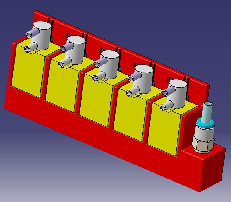 SUSSUS_INVADERS's tweet image. #EUROBOT #CDR2020 this is our home made pneumatic distributor