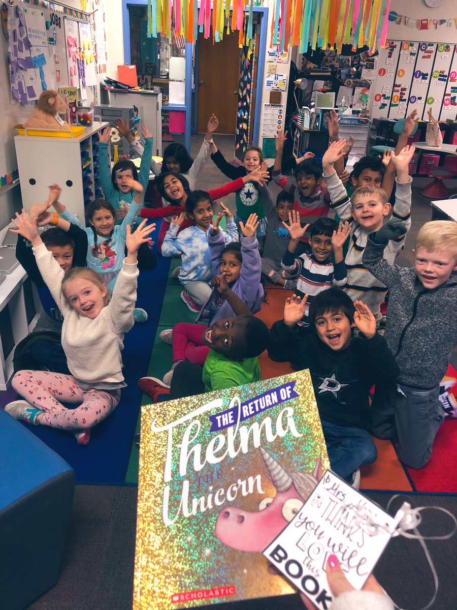 mrsbuschow's tweet photo. we LOVE our new book from @JulieMosty1 @MKBMavs thanks for thinking of us!! #mkbbookdate https://t.co/Psixo8LjFw