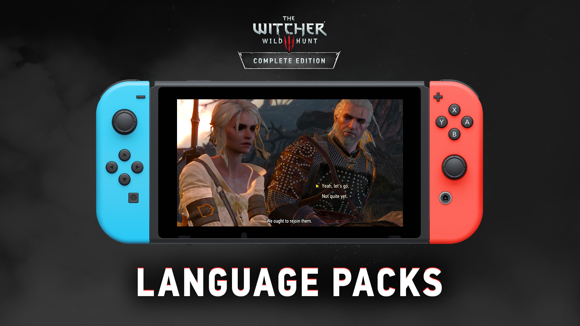 The Witcher Additional Voice Over Language Packs For The Witcher 3 Wild Hunt On Nintendo Switch Are Here They Have Been Added As Free Dlcs In Selected Regions T Co Didbihdy6l