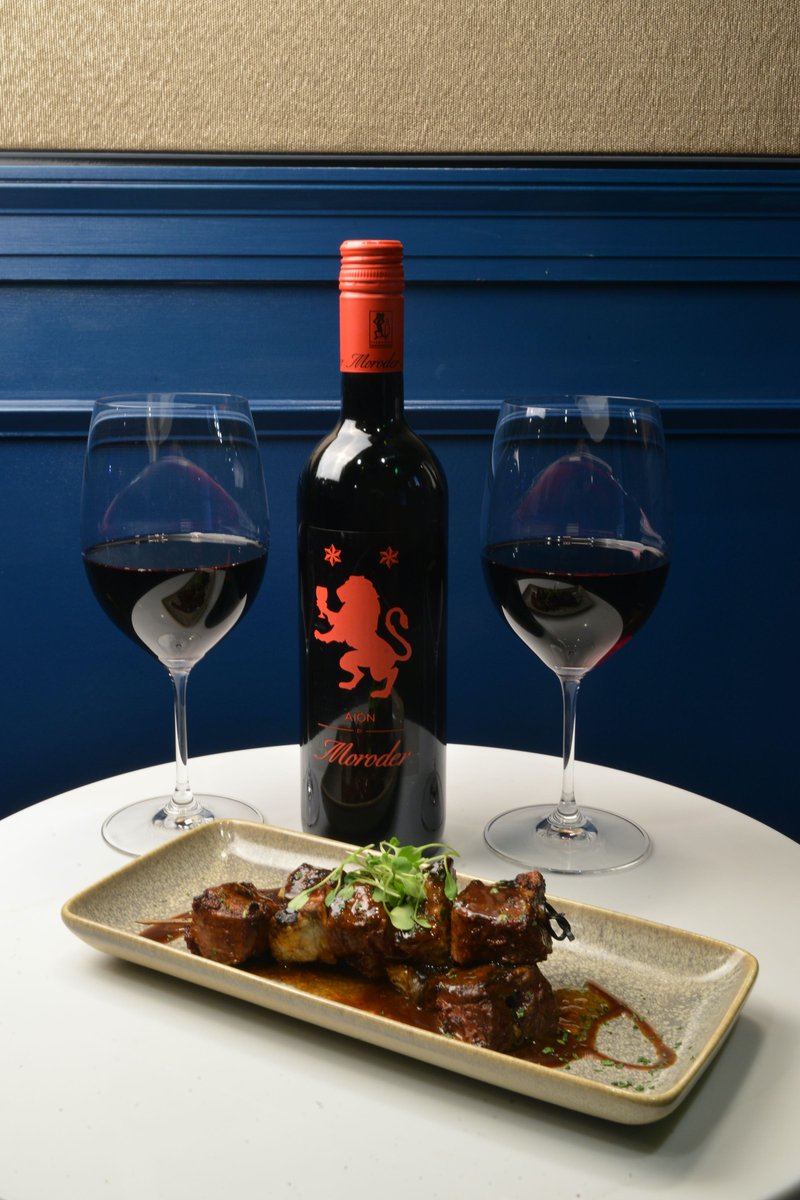 bluellamaclub's tweet image. Introducing the latest addition to our extensive #wine list, AION di #Moroder (2017). This vintage has a beautiful deep ruby red color with hints of violet hues, and tastes of sour cherry and dried plum. What's your favorite bottle of #Italian red? #bluellamajazzclub #redwine