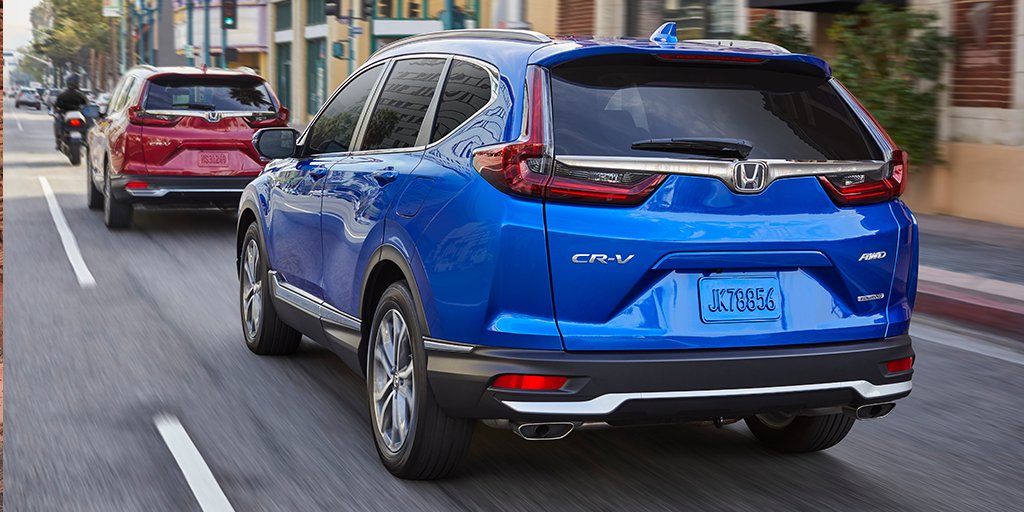 Follow the leader. #HondaCRV