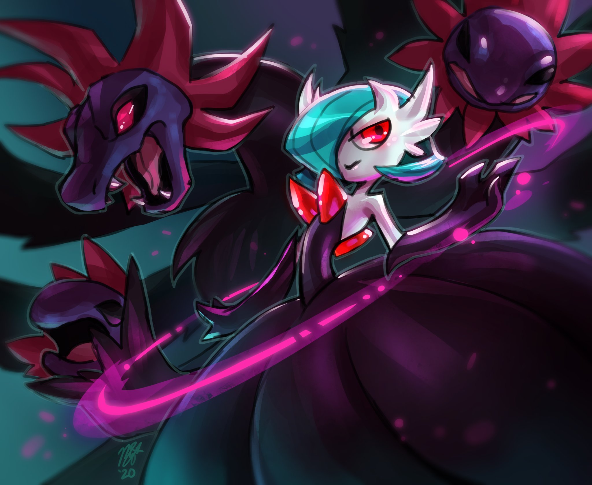 ⭐𝙎𝙪𝙜𝙖𝙧⭐// Survivin' life on X: Mega Gardevoir!~ #Pokemon #FanArt   / X