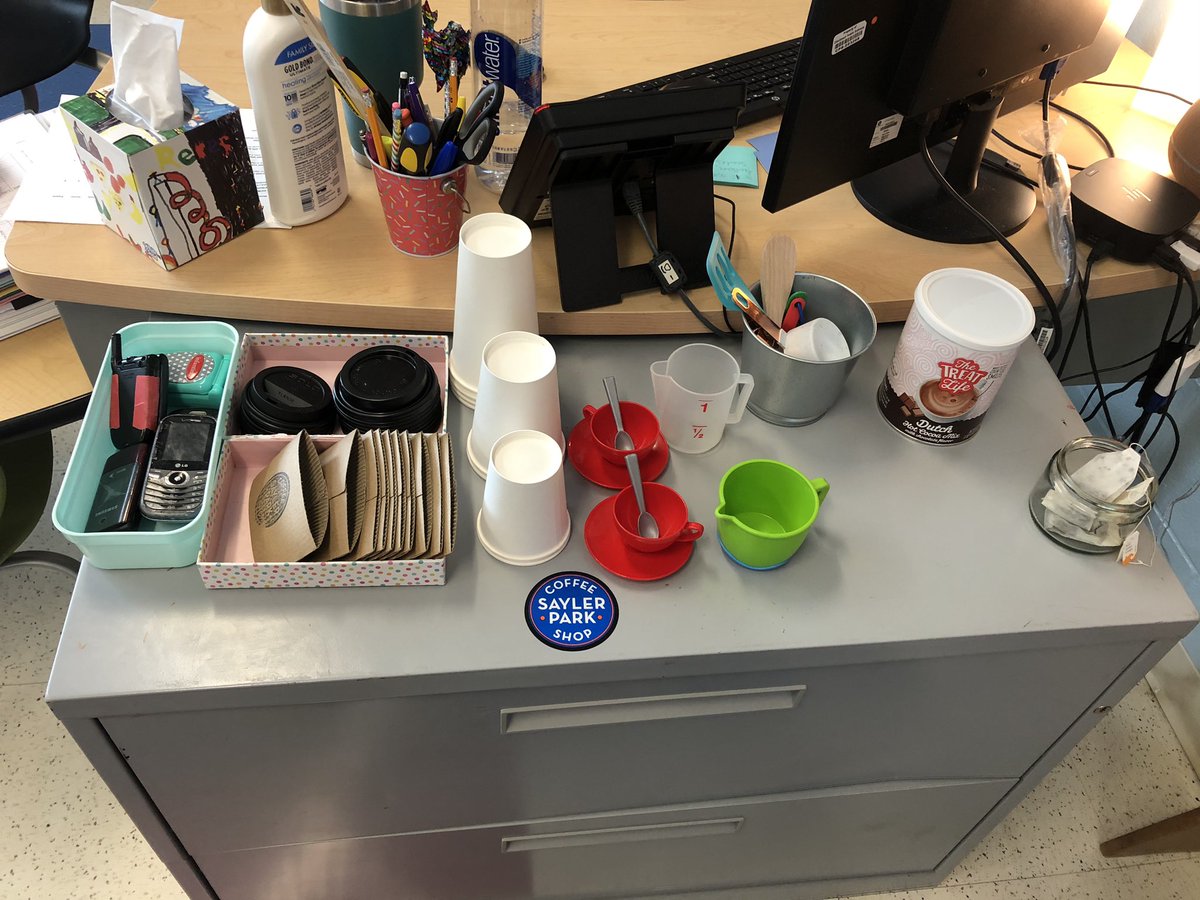 Sayler Park Coffee Shop is being showcased in our Dramatic Play Space! Hey staff! Stop by and let a preschooler take your order! 😉 <a href="/saylerparkjags/">Sayler Park School</a>