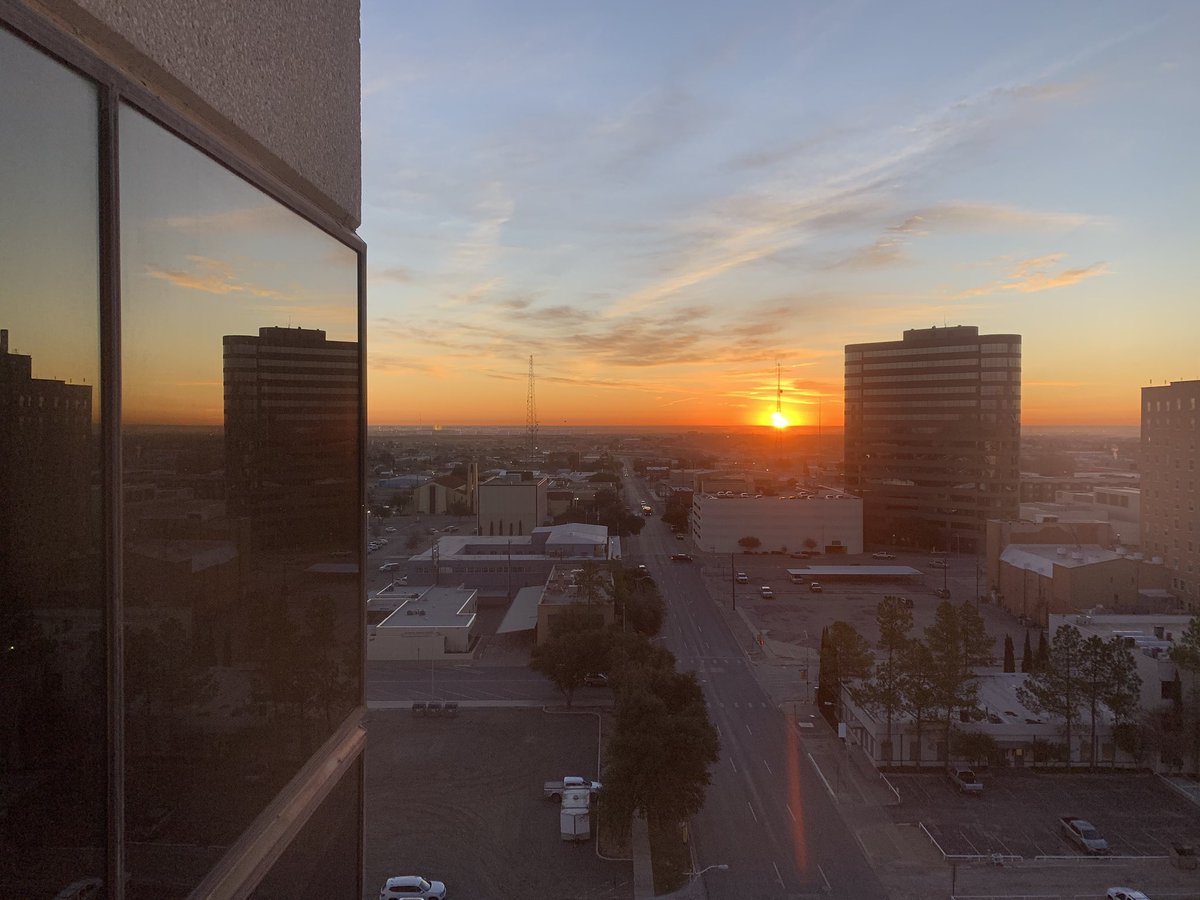 RT AAPGPresident: Beautiful sunrise in Midland hopefully the oil markets will follow today