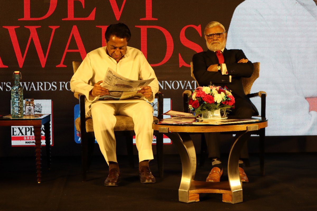 NewIndianXpress's tweet photo. @Devi_Awards @Eventxpress @PrabhuChawla @Eddybirdman @CMMadhyaPradesh @gsvasu_TNIE @indulgexpress We are honoured to have @CMMadhyaPradesh at #DeviAwardsIndore. 
@PrabhuChawla @indulgexpress @Devi_Awards @Eventxpress @OfficeOfKNath https://t.co/olk9c8OM11