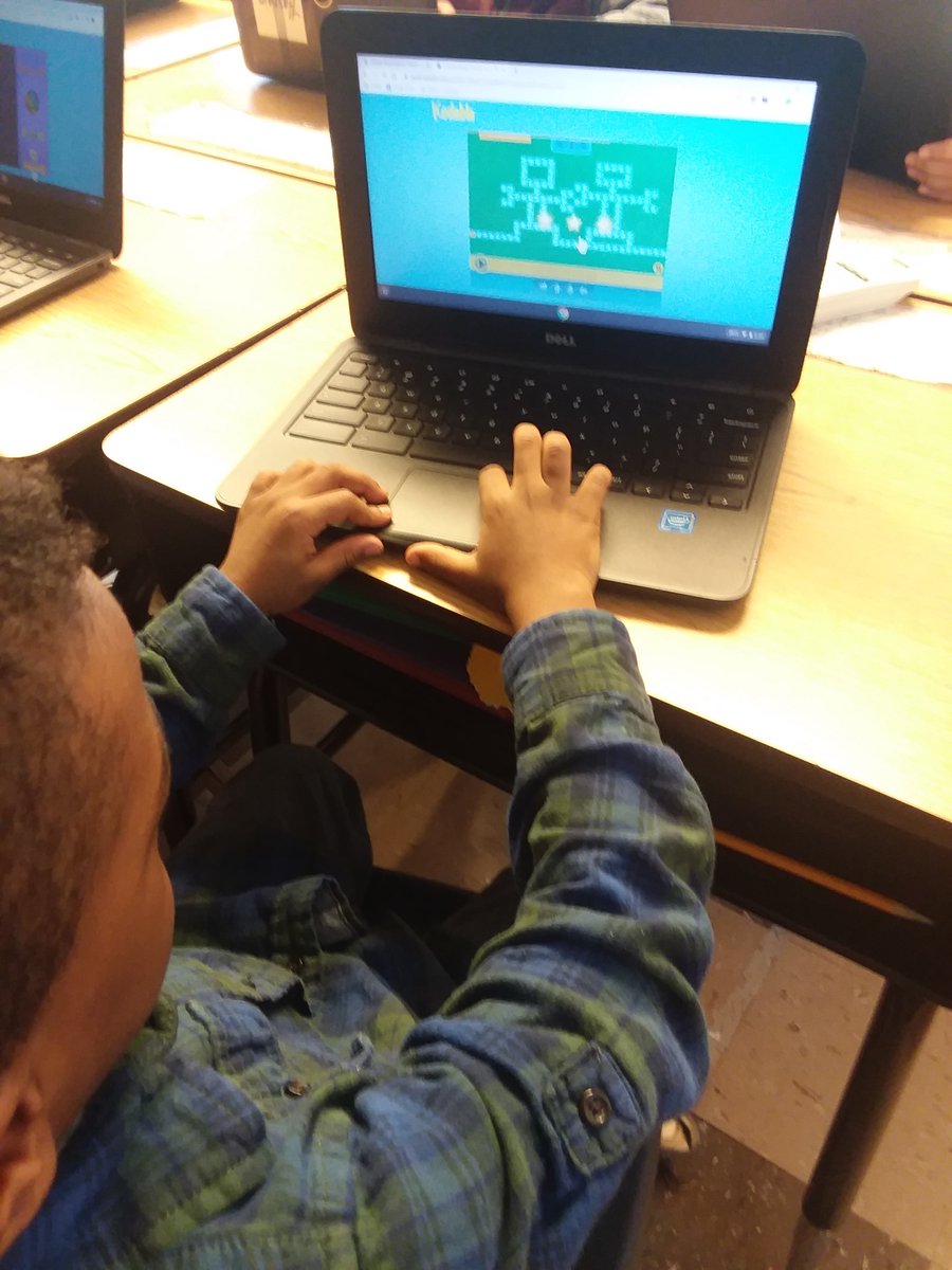 An Awesome Digital Learning Day at CRS Library Media Center! Kids coding with Kodables!!