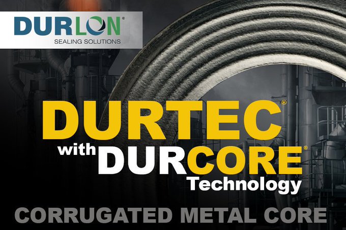 durlonsealing's tweet photo. Made with a specially engineered corrugated metal core - the #Durcore Advantage is designed to withstand the demanding high vibration, elevated temperatures, and aggressive chemicals. #Durlon #Durtec - The difference is in the core! https://t.co/C7FN5IzeL9 https://t.co/f00SD2ybnW