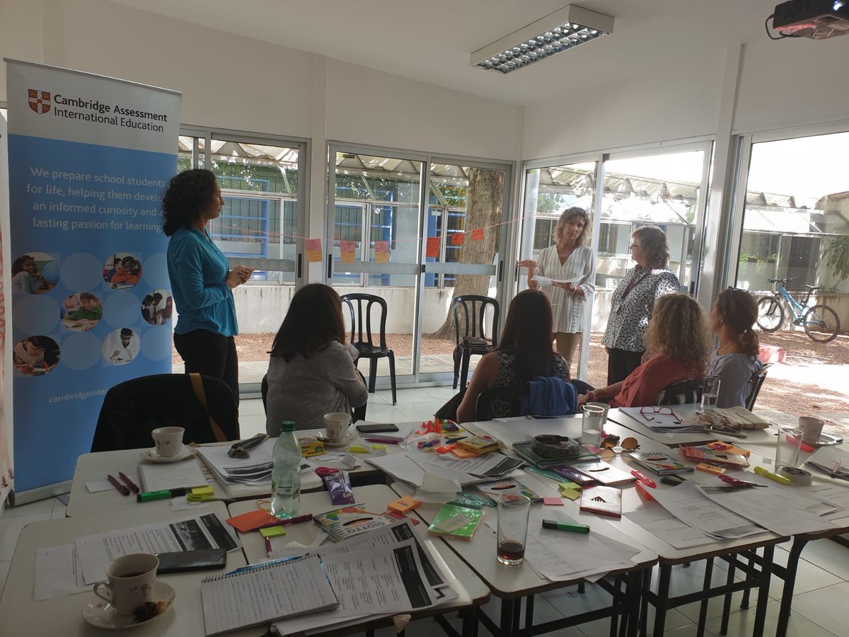 DickensUruguay's tweet photo. Enrichment course para docentes de #ColegiosBilingües que trabajan con los programas de @CambridgeInt, a cargo de Barbara Miller.
#EducaciónBilingüe
#CambridgeProgrammes
#CambridgeAssociate
#DickensTeDaMás https://t.co/vNTDpbBgfR