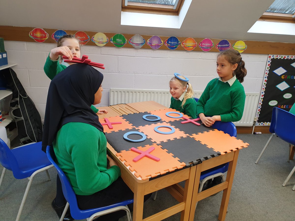 ThorngroveRowan's tweet photo. An inventive way to play noughts and crosses..... let your imagination run during wet breaks! #createyourownfun @ThorngrovePrep https://t.co/zjnn8oVqsA