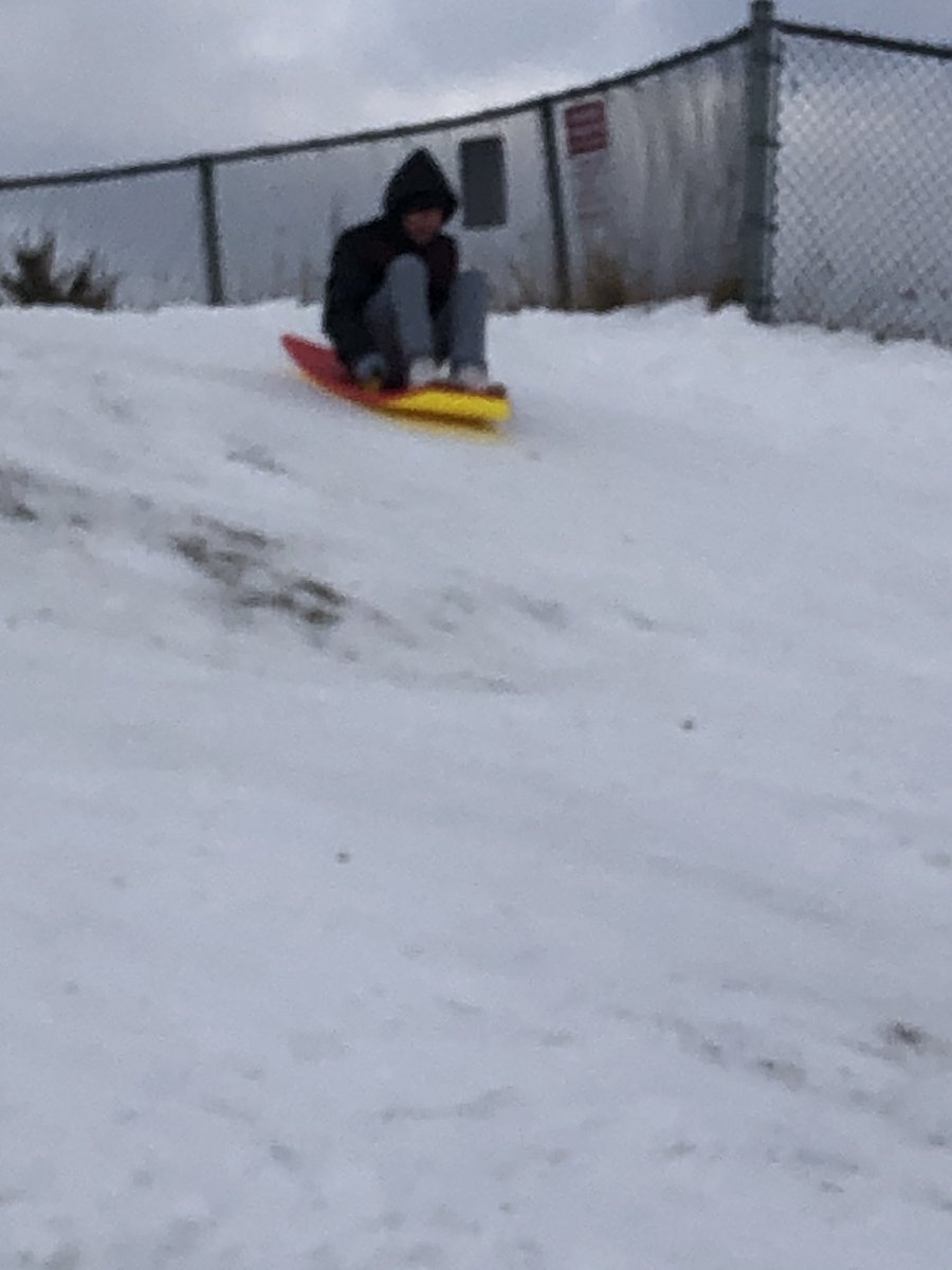 Students from my ESLD class experience tobogganing for the first time! <a href="/CCHcomets/">Catholic Central HS</a> <a href="/desjkol/">Danielle Desjardins</a> #CanadianExperience #TheGreatOutdoors