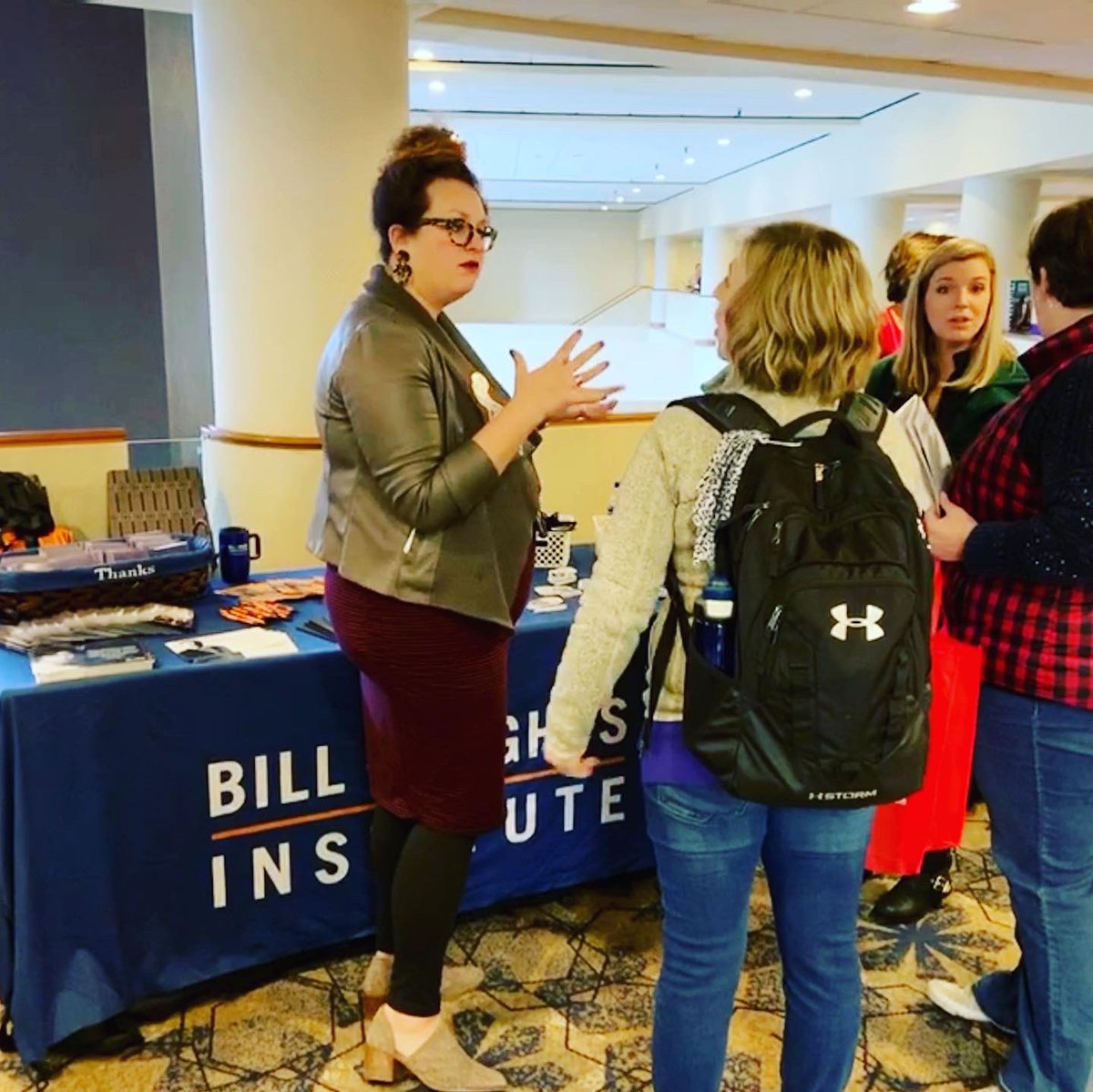 BRInstitute's tweet photo. We are so excited to be at #MSCSS20 with @MidStatesCSS! Come by the booth and learn about all the ways we can help you help your students! #teachinghistory #civiced #middlestatesregion https://t.co/OSFkkJGnnl