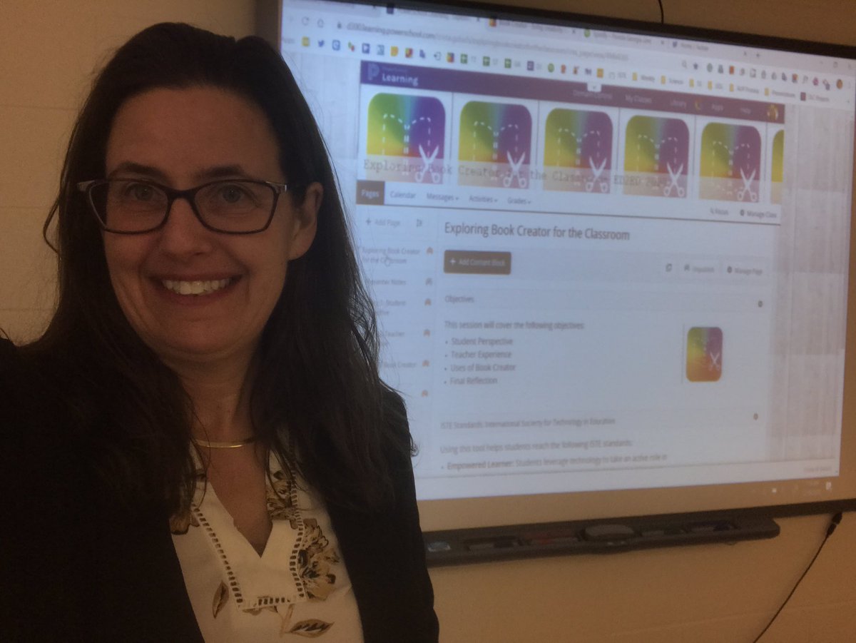 Super excited to share <a href="/BookCreatorApp/">Book Creator from Kami</a> with teachers today! I can’t wait to see all they create! I am certain to walk away a lot of awesome ideas! #Ed2EdDay2020 <a href="/CUSD300/">School District 300</a> #D300Learns #D300Digital #ID2020