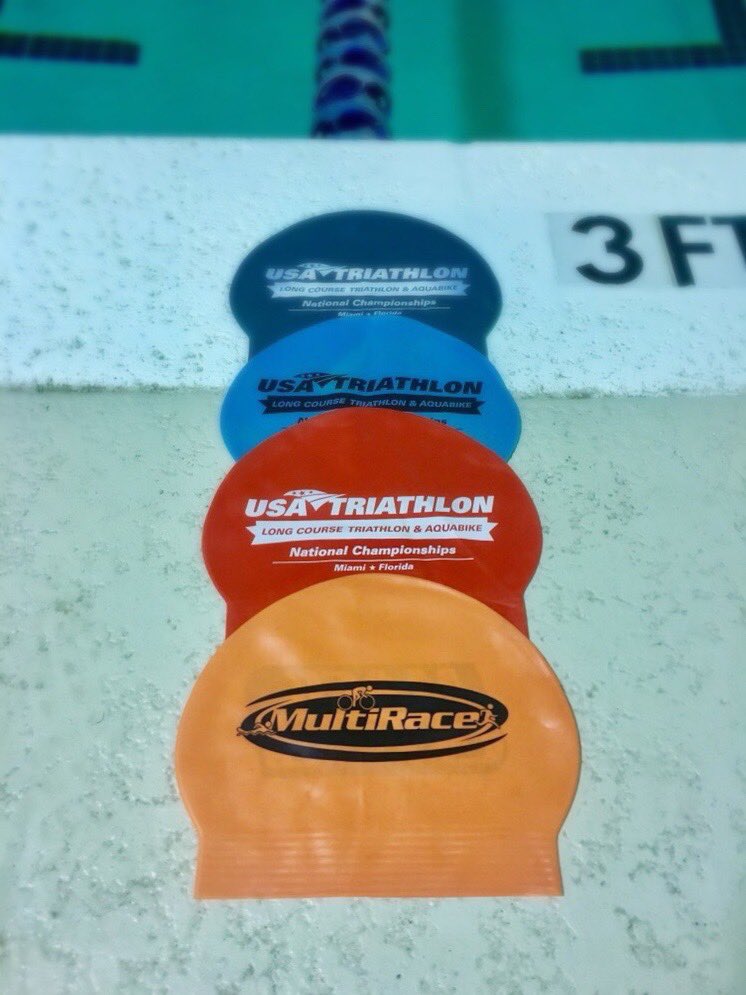 Sammy317's tweet photo. Day 7. When you Tri you get a collection of these. Swim caps off to #TeamMultirace always putting on the best multi sport events in the state and around the country! #Triathlon #RaceHappy #MultiraceAmbassador #LetsGo #YouCanDoIt ⁦@MultiRaceEvents⁩ https://t.co/0cOTpYQrAv