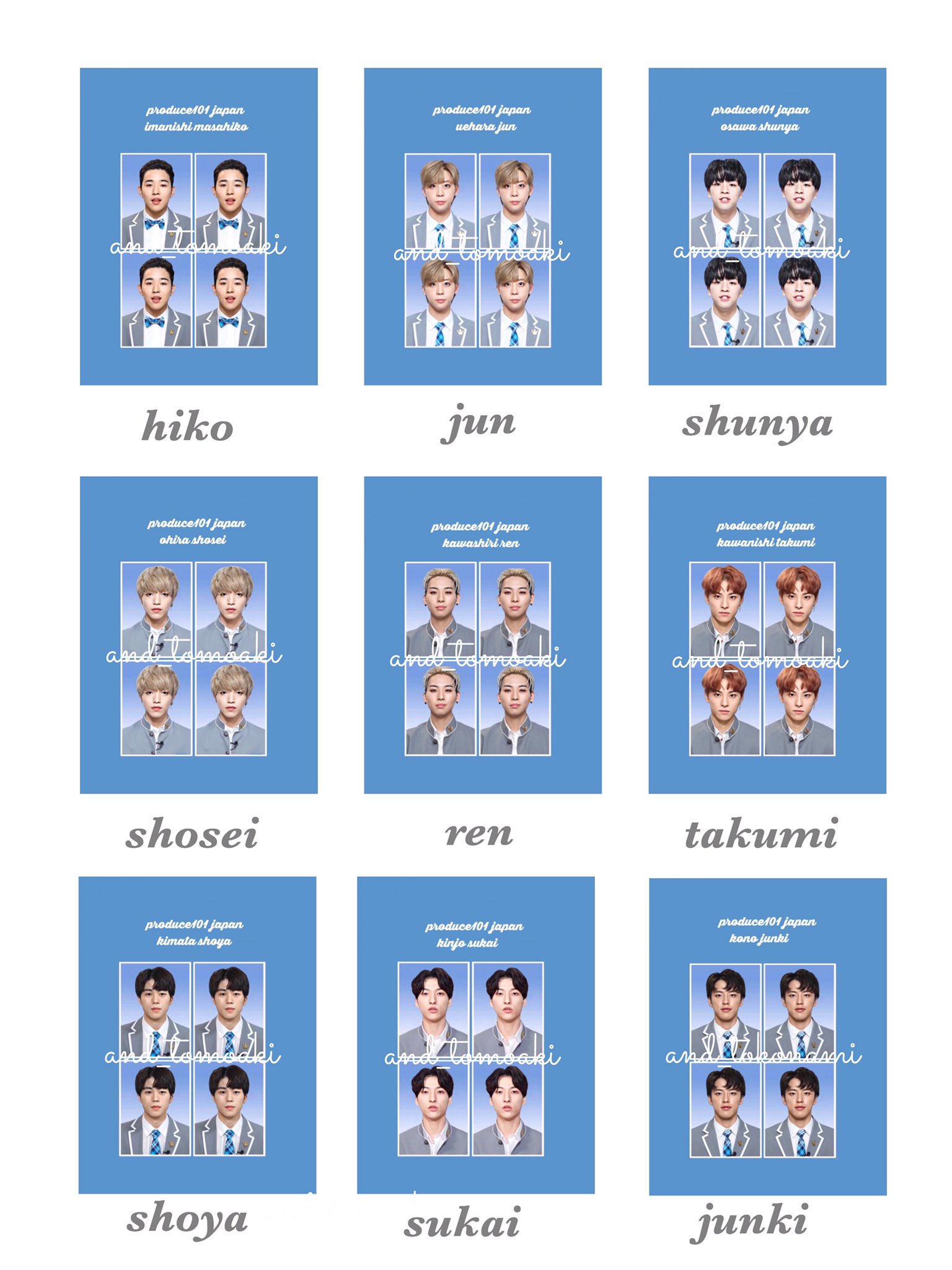 誠ファン Produce101japan ファイナル20人 証明写真風ネットプリント 配布条件 1 フォロー リツイート いいね 2 欲しいメンバーをリプ 原画も可能です Dm解放お願いします Produce101japan Jo1 Protostar Orbit 日プ配布 Jo1配布 ネット 誠ファン Produce101japan ファイナル20人 証明写真風ネットプリント 配布条件 1 フォロー リツイート いいね 2 欲しいメンバーをリプ 原画も可能です Dm解放お願いします Produce101japan Jo1 Protostar Orbit 日プ配布 Jo1配布 ネット