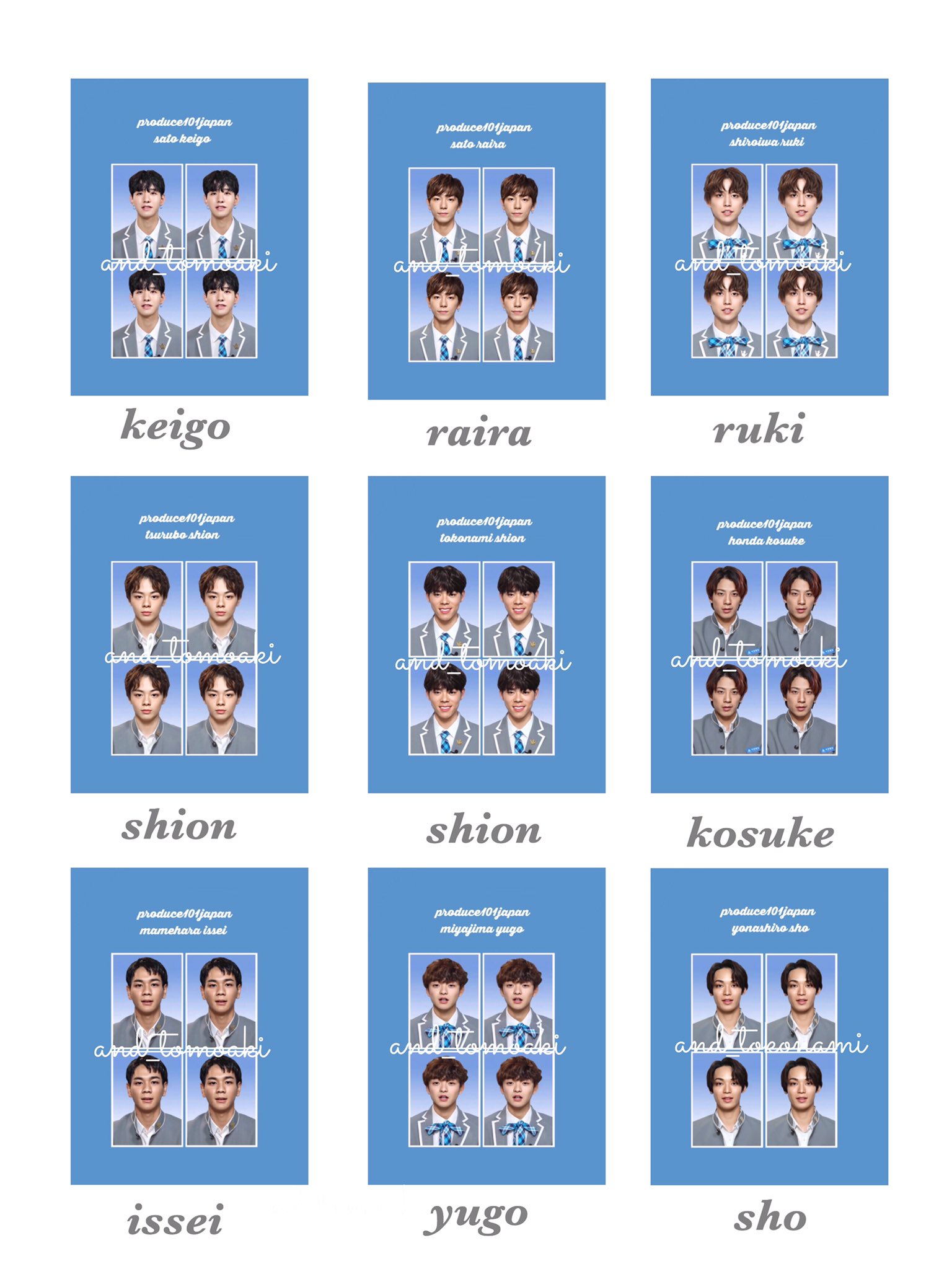 誠ファン Produce101japan ファイナル20人 証明写真風ネットプリント 配布条件 1 フォロー リツイート いいね 2 欲しいメンバーをリプ 原画も可能です Dm解放お願いします Produce101japan Jo1 Protostar Orbit 日プ配布 Jo1配布 ネット 誠ファン Produce101japan ファイナル20人 証明写真風ネットプリント 配布条件 1 フォロー リツイート いいね 2 欲しいメンバーをリプ 原画も可能です Dm解放お願いします Produce101japan Jo1 Protostar Orbit 日プ配布 Jo1配布 ネット